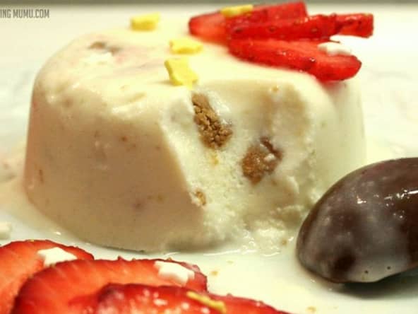 Glace façon Key Lime pie