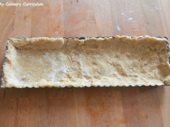 Pâte à tarte sucrée aux flocons d'avoine