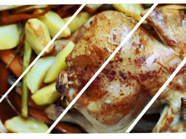 Le plus délicieux poulet rôti du monde