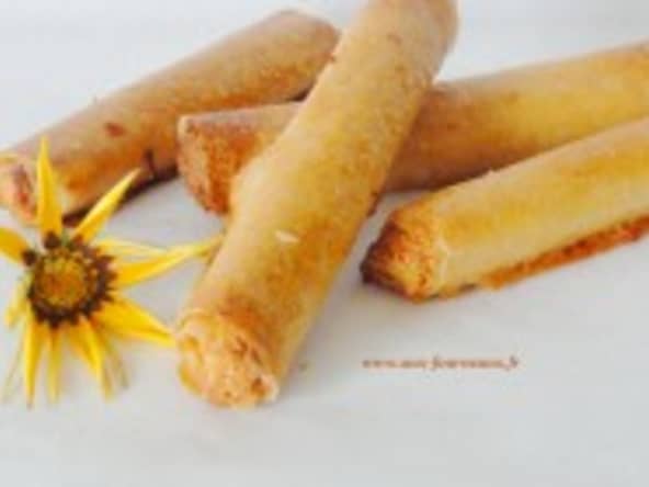 Cigares aux amandes et miel