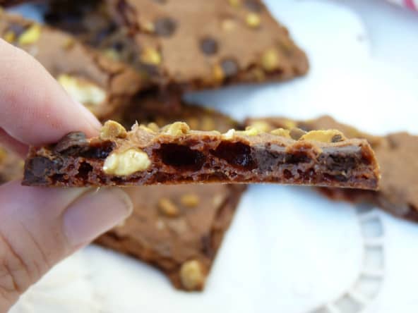 Brownie brittle