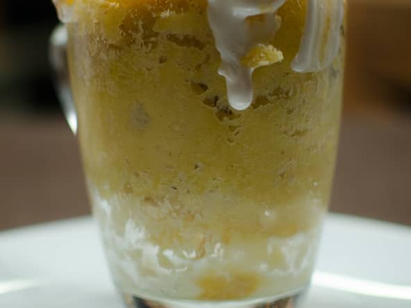 Mug cake regressif au marshmallow