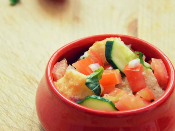 La Panzanella Toscane bien parfumée