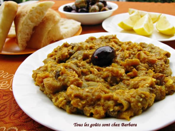 Zaalouk, caviar d'aubergines à la marocaine