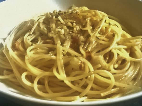 Spaghetti aglio e olio
