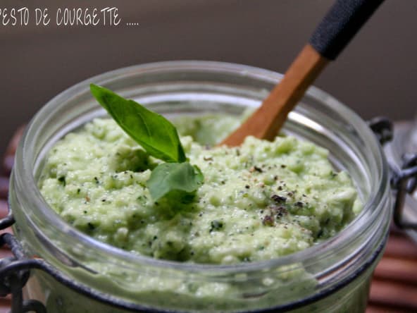Pesto de courgette