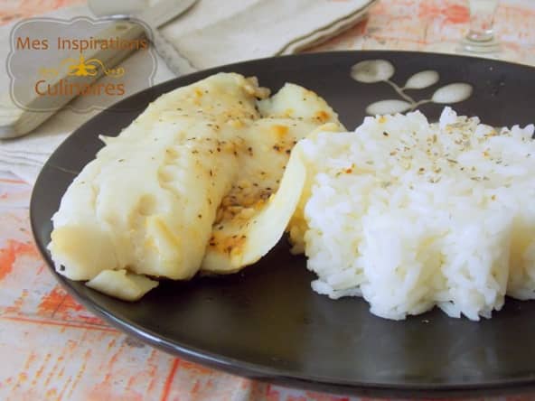Poisson tilapia au beurre, citron et à l'ail