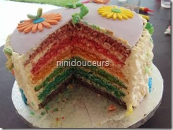 Rainbow cake