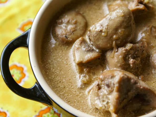Rognons de veau au porto