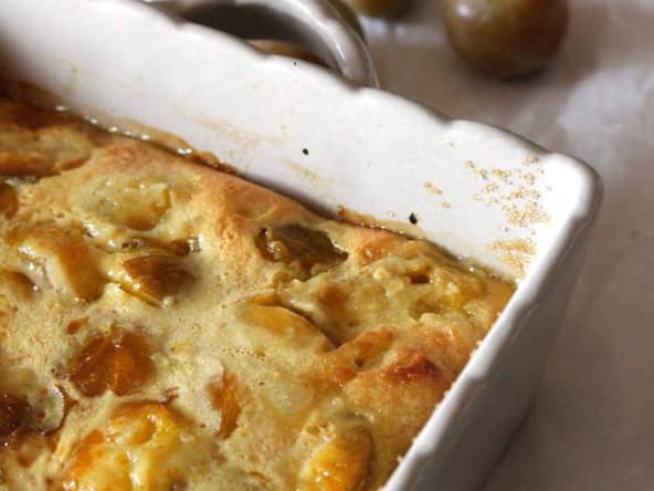 Clafoutis aux reines-claudes