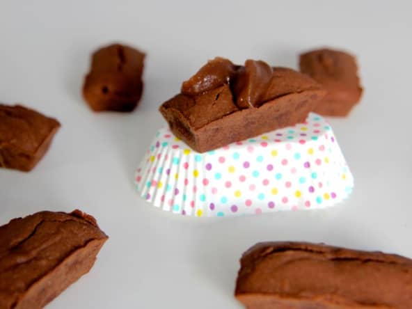 Fondant chocolat et crème de marron