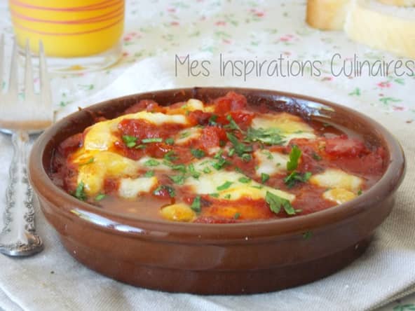 Gratin de raviolis a la sauce tomate