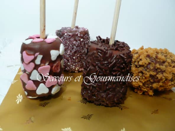 Marshmallows pops