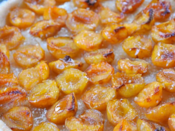 Tarte aux mirabelles