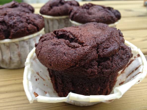 Muffins Tout Chocolat