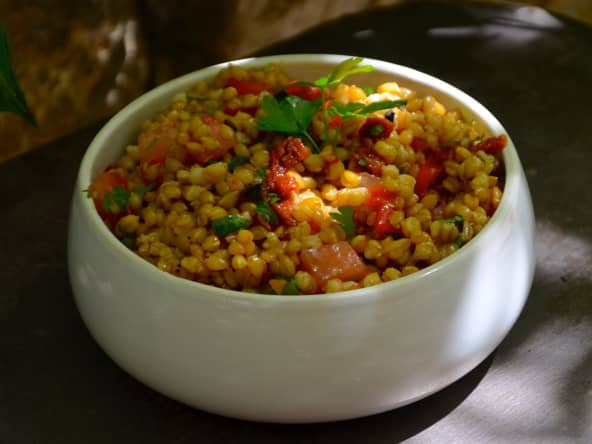 Salade d'épeautre à la provençale