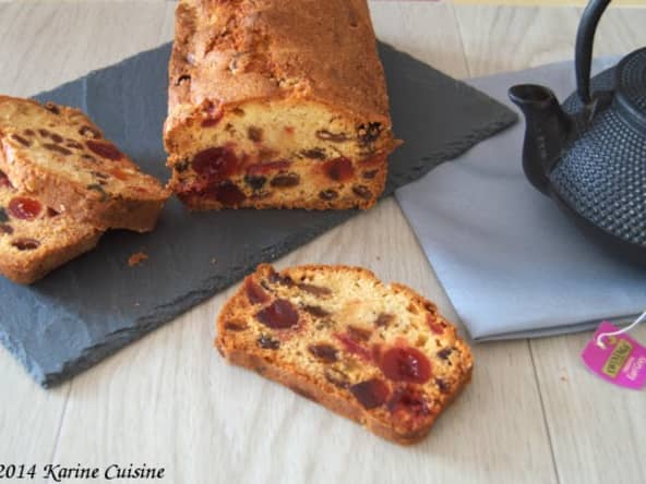 Le cake aux fruits confits