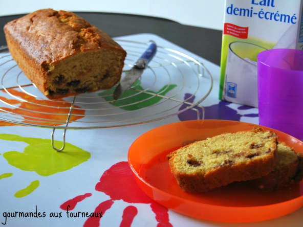 Quatre-quart moelleux aux pépites de chocolat Milka