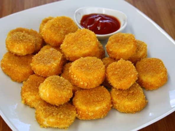 Nuggets de poulet panés aux curly