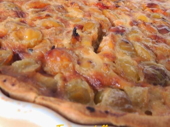 Tarte aux mirabelles ( Mirabelles plums pie)