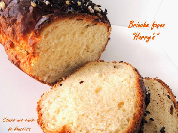 Brioche ultra moelleuse et fondante façon "harry's"