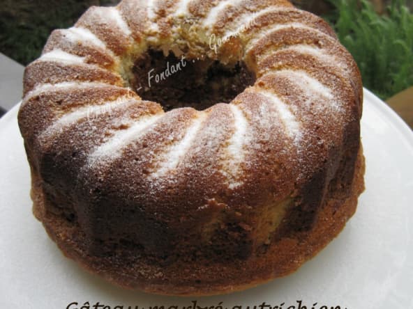 Gâteau marbré autrichien