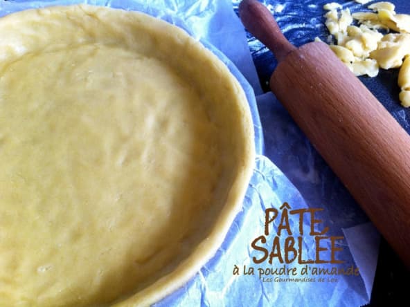 Pâte sablée à la poudre d'amande