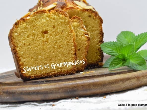 Cake à la pâte d'amandes et à la fleur d'oranger