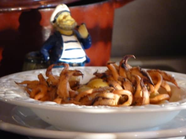 Rata de têtes de margates (seiches)