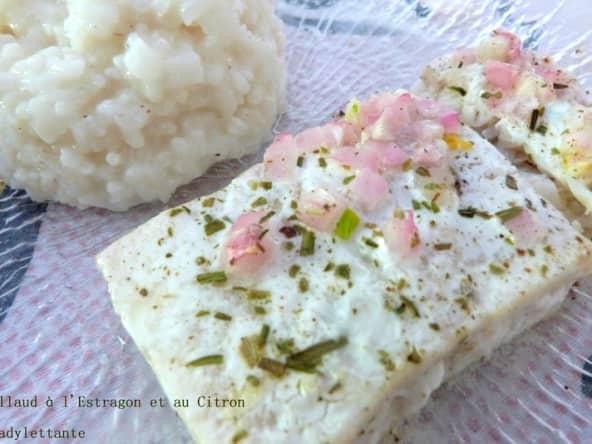 Cabillaud à l'estragon et au citron