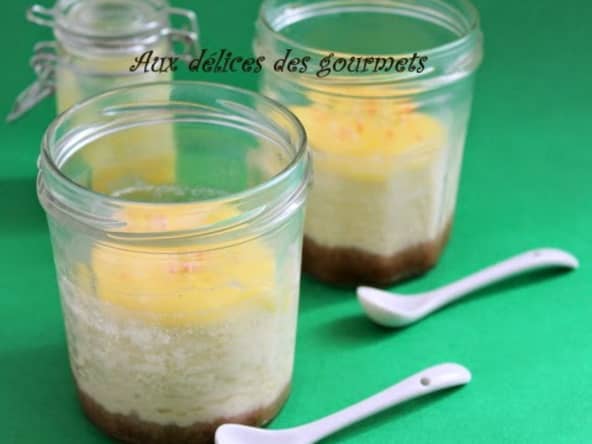 petit pot de cheesecake au citron