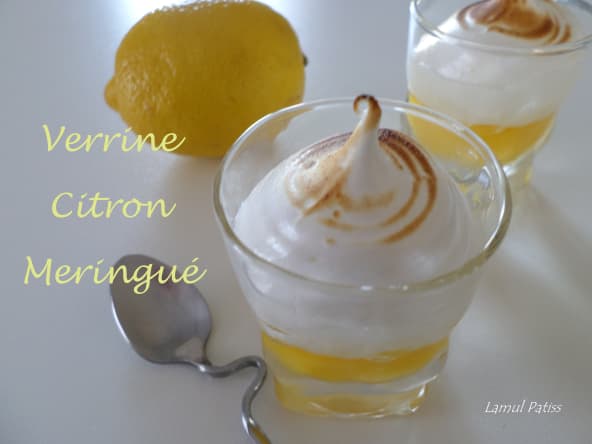 Verrine Citron Maringué