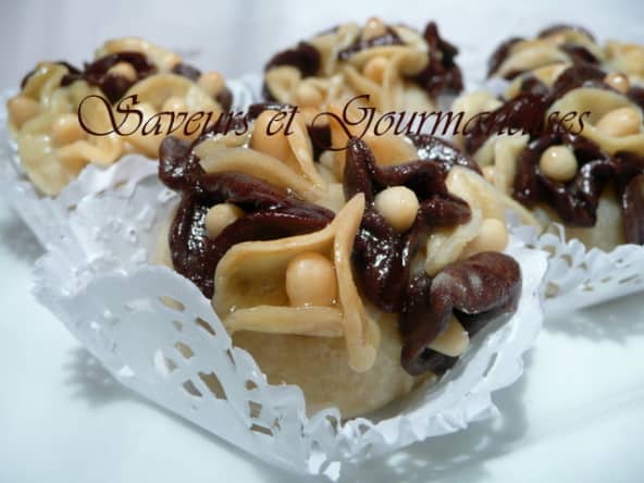 Gâteau rose de sable