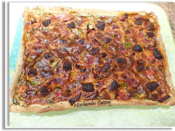 Pâte à tarte au curry et pavot