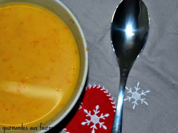 Soupe épicée au potimarron