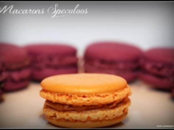 Macarons Speculoos