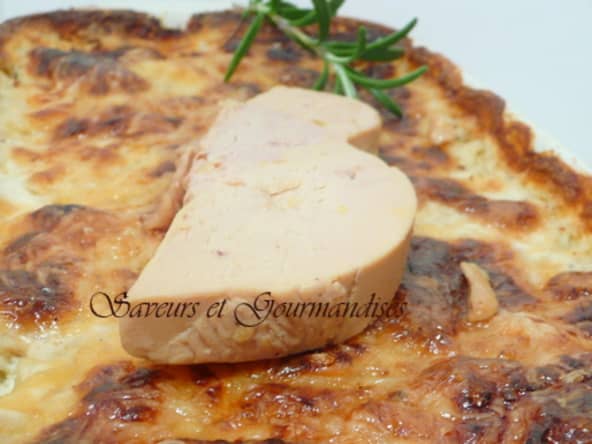 Gratin dauphinois au foie gras