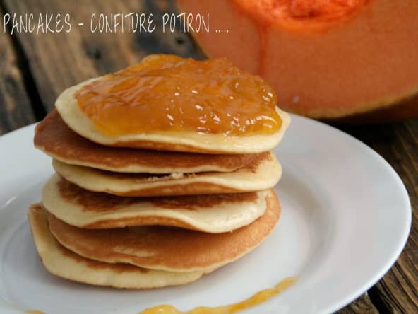 Pancakes spécial halloween à la confiture de potiron