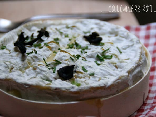 Coulommiers rôti aux trompettes de la mort