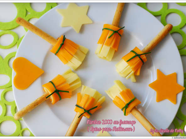 Nimbus 2000 au fromage : un bien connu balai de sorcier pour Halloween