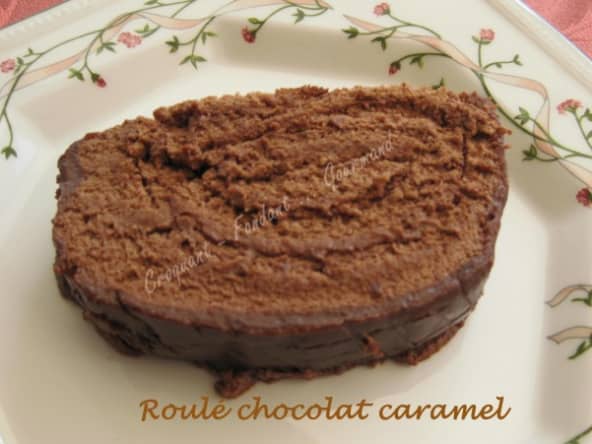 Roulé chocolat caramel
