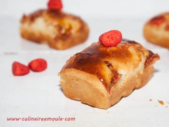 Brioche à la fraise tagada