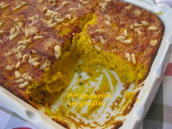 Potimarron en gratin