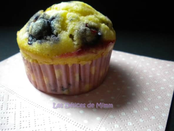 Muffins aux myrtilles