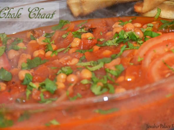 Chole Chaat Masala ou Chana Masala