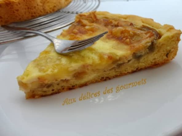 tarte aux oignons et au maroilles