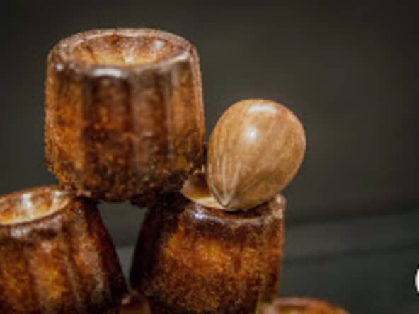 Cannelés aux noisettes