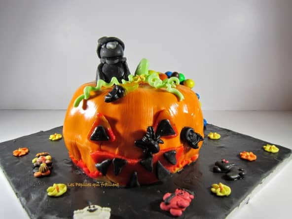 Pumpkin cake pour célébrer Halloween