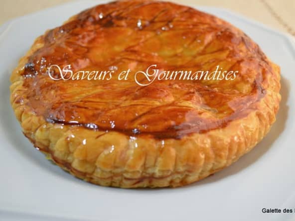 Galette des Rois, frangipane aux 2 marrons