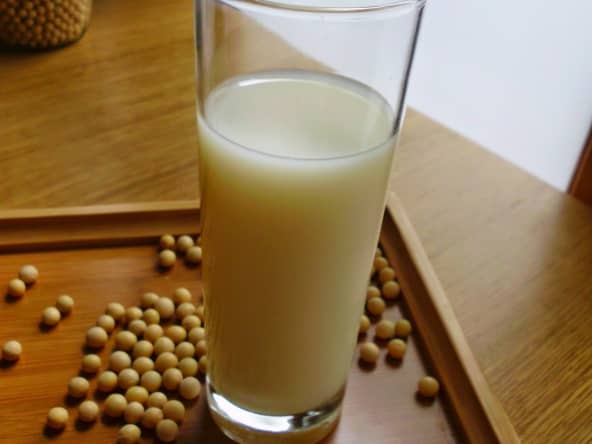 Lait de soja maison